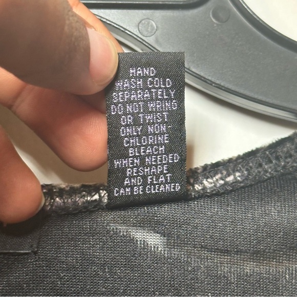 Context Black Gray Paisley Dark Romantic Velvet Burnout Whimsigoth Blouse Size M - Picture 16 of 16